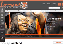 Tablet Screenshot of lovelandschools.org